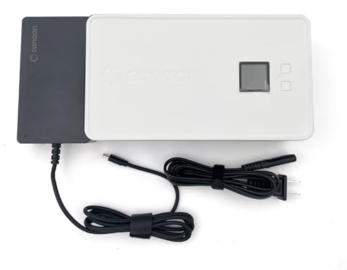 Canaan Avalon Nano 3 Bitcoin Miner 140W Home Super Quiet BTC Asic Miner incluye fuente de alimentación (blanco) (blanco)