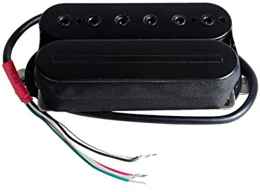 Alnico 5 Schiene Humbucker Pickup Bridge E-Gitarre Pickup Hot Rail Blade & Single Coil Guitar Parts Pickup für E-Gitarre
