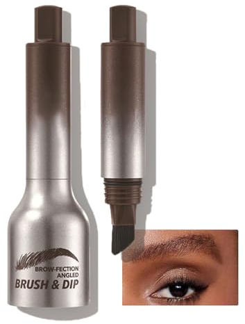 Lapiz Cejas Fijador de Cejas Lapiz Cejas Microblading Perfilador de Cejas Resistente al Agua y al Sudor Define Perfectamente Crea Cejas de Aspecto Natural sin Esfuerzo