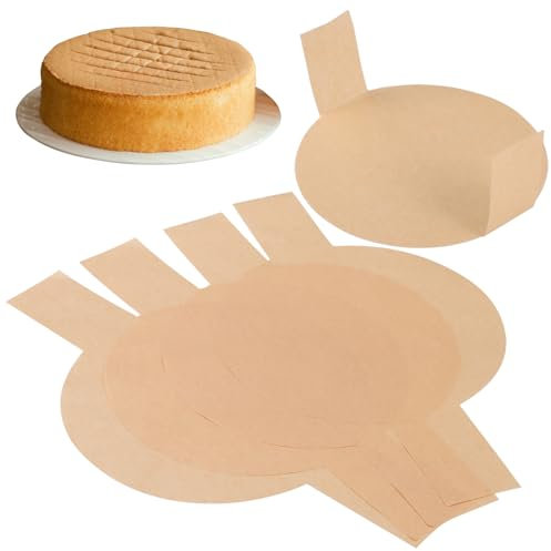 MAGICLULU 100hojas Capacillos Para Moldes De Pasteles De Papel Redondo Precortadas Sin Blanquear Para Hornear Pastel De Tarta De Queso y Magdalena Casa