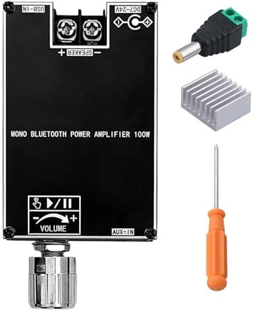Mono Amplifier, Wireless Subwoofer Board, Powerful Audio Accessory, Compact Circuit Design, High Fidelity Output, Perfect for Home Studio, Live Sound Setups, Outdoor Events, 100w
