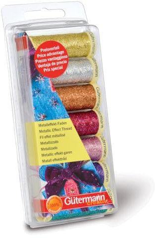 Gutermann 731161 Nähgarn, Polyester, 16 x 2.3 x 6.8 cm, Mehrfarbig