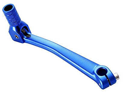 GOOFIT Leva Cambio Pieghevole Pedalina Moto Universale sostituzione per 50cc 70cc 90cc 110cc 125cc Scooter Pit Bike Dirt Bike Ciclomotore Blu