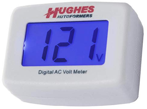 Power Watchtdog Digital RV Volt Meter (DVM1221) – Plug-in Voltage Monitor with LED Display, Accurate Power Reading, Built-in Night Light for RV Electrical Systems