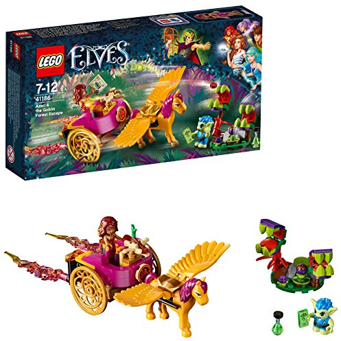 LEGO Elves 41186 - Azari und die Flucht aus dem Kobold-Wald Konstruktionsspiel, bunt