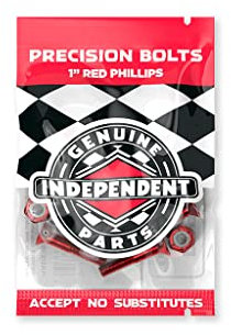 Independent Hardware 1 Black and Red Phillips Head