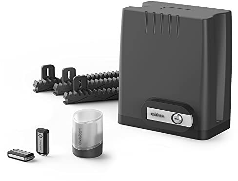 Operatore per cancelli scorrevoli in PVC, legno, alluminio, acciaio OREA 500 PLUS (24V) - Avidsen - 114457