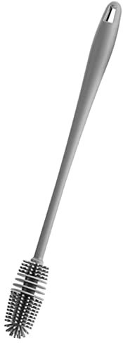 ERYUE Milk Bottle Brush Rubber TPR Bristles Long Handle Cleaning Brush for Flask Thermos