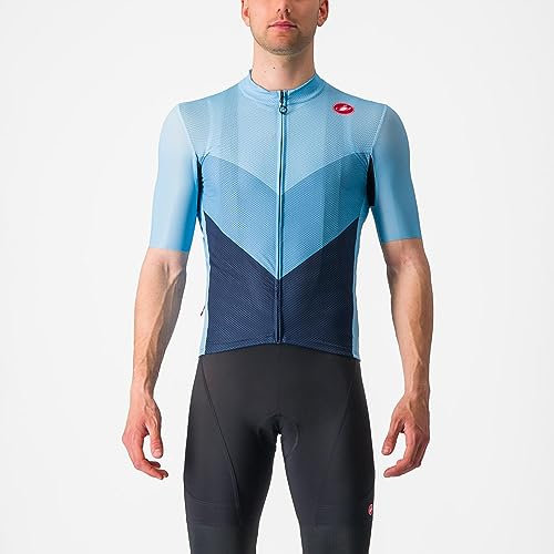 Castelli 4523013 Endurance Pro 2 Jersey Sweatshirt Hombre Azure/Belgian Blue Tamaño L