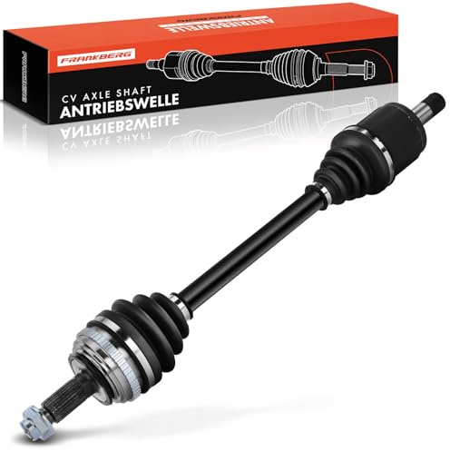 Frankberg Antriebswelle Achswelle Vorderachse Rechts 18-042381 | Mit ABS-ring; Kompatibel mit Civic VI Fastback MA MB,Civic V Hatchback EG