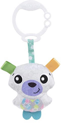 Playgro KW-Anhänger Eisbär - Remorque de Poussette - Jouet pour Enfant - Pendentif - Poussette - Chaîne de Poussette - Coloré