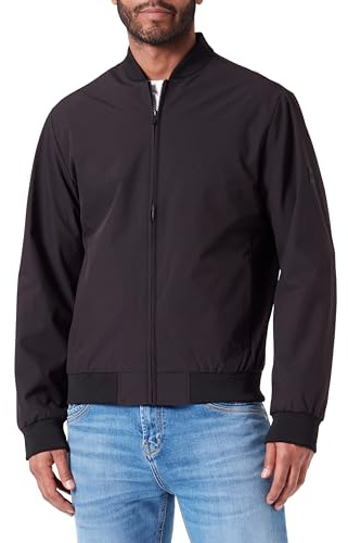 JACK & JONES JPRCCILLUSION Bomber PLS Chaqueta bomber para hombre, negra, 3XL, Negro, XXXL