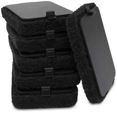 Weber Griddle Scour Pad Replacement Pads, 6-Pack