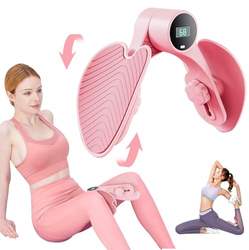Allenatore coscia, fondo pelvico da donna, glutei, chip di conteggio intelligente, resistenza regolabile, riparazione dei muscoli del pavimento pelvico, attrezzature sportive per fianchi, gambe,