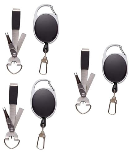 Mipcase 6 Set Rostfritt Stål Fisketång Grier Knut Knytverktyg Cutter Clipper Nipper Krok