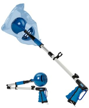 TITAN XR Dog Pooper Scooper 3 Tools in 1, Portable Pooper Scooper for Large & Small Dogs | Long Handle Poop Scooper for Dogs | Durable & Easy-to-Use Poop Scooper for Yard with Sticky Roller Feature
