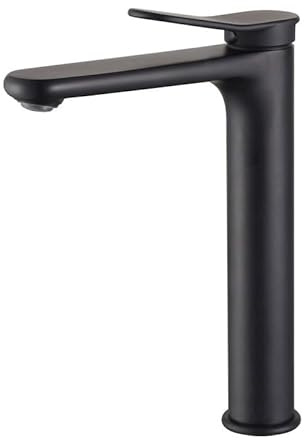XIAOLZSL Basin Faucet, washbasin, hot and Cold Toilet, Bathroom Cabinet, Black undercounter Basin