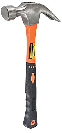 Tyenaza Claw Hammer Nail Puller Round Face High Strength Good Hardness Portable Tool for Prying Nails, Woodworking, Repairing