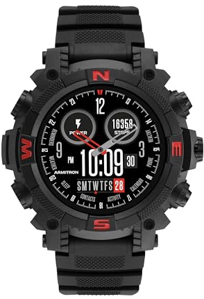 Armitron Connect Sync Smartwatch, Health and Fitness Tracker, Sport Modes, Water Resistant and More