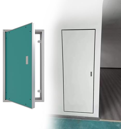 Trappe D'inspection pour Plaques De Plâtre,Simple Porte De Cuisine Extérieure,Panneau D'Inspection,avec Poignée Encastrée,pour L'entretien des Pipelines