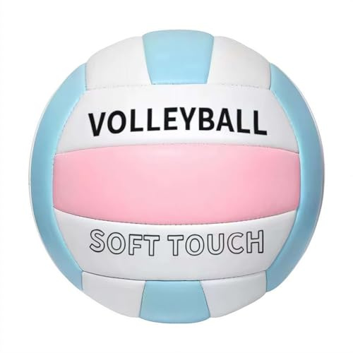 Volleyball Official Size 5, Super Soft Touch Volley Ball, Soft Indoor Outdoor Beach Volleyball for School Stadium Pool Gym,Durability Equipment Balls Training for Beginners Teens Kids Adults