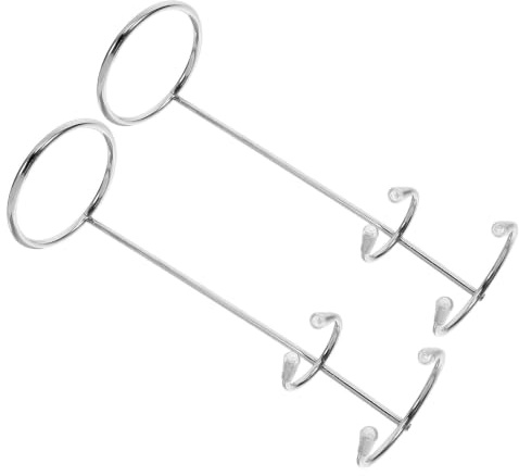 jojofuny Soporte para Espumador y Batidor de Mano de Acero Inoxidable 304, Base Multifuncional y Fácil de Limpiar para Cocina Moderna, Pack de 2 Unidades