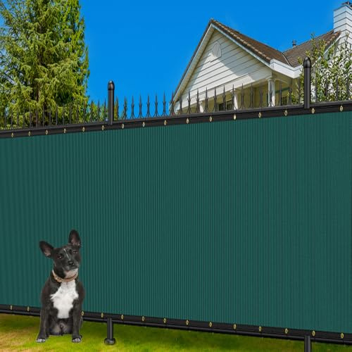 yanbinlife Malla Sombreo Y Ocultación,Malla De Ocultación 110g/m², Sombreo Y Privacidad para Jardín, Vallas, Patios Y Terrazas | Protección UV |Seleccione Medida Y Color | Green,2x5m (6.56ft x 16.40ft)