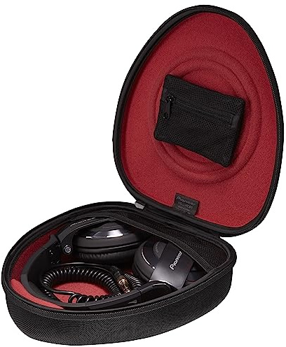 Pioneer HDJ-HC01 mjuk väska med pioneer-logotyp för HDJ-2000 och HDJ-1500 hörlurar och nya modeller, svart