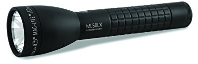 Mag-Lite ML50LX-S2CC5 Lampe torche 2 C-Cell 490 Lumière gaufre design noir/mat, Aluminium, noir,