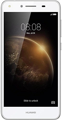 Huawei Y6 II Smartphone débloqué Bluetooth 4G (Ecran : 5 Pouces - 16 Go - Double Micro Sim - Android) Blanc
