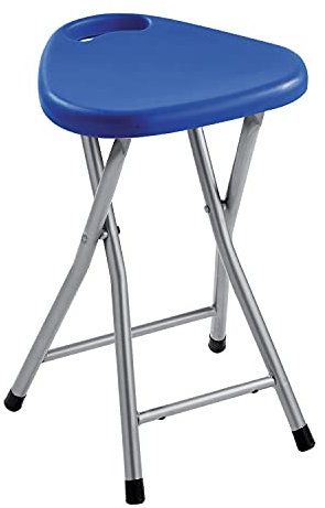 Gedy - Tabouret Repliable Plastic/MÉTAL Bleu - Gedy - G-CO750500300