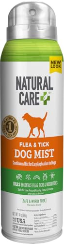 Natural Care Flea & Tick Spray for Dogs, Flea & Tick Treatment, 14oz