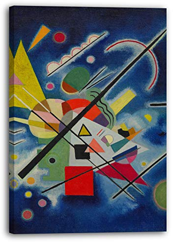 Leinwand (80x120cm): Wassily Kandinsky - Blaues Bild (1924)
