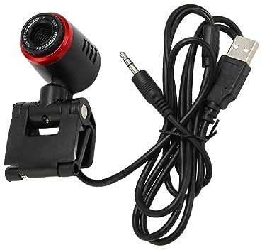 YWBL-WH USB2.0 Webcam mit MIC 300,000 Pixels HD Webkamera Cam 360 ° für PC Laptop, Skype/MSN, eingebautes Mikrofon,Computerzubehör und -Teile