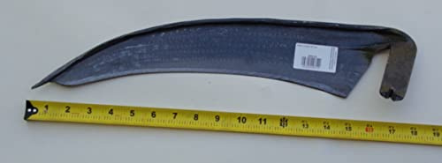 Muller Scythe Blade Oftner - Hand Forged in Austria (Total length 18″ (45cm), Sweep 50mm, Widest point 3.5″ Ditch brush Blade 0660,02)