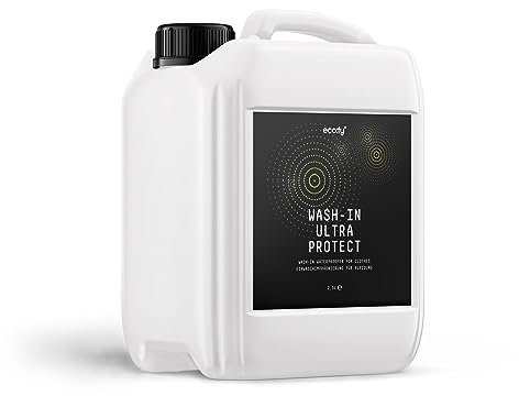 eco:fy Wash-In Ultra Protect Einwaschimprägnierung Imprägniermittel Textil Imprägnierung für Outdoor- & Funktionskleidung Baumwolle Synthetik Membran Leder Gore-Tex Sympatex Softshell
