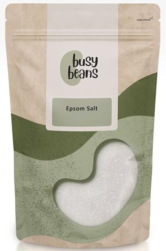 Epsom Salt | Magnesium Sulphate Bath Salt | by Busy Beans (500g)