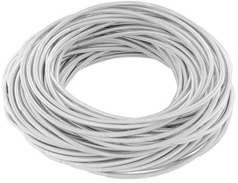 UNICRAFTALE Bracelet Extensible à Chaîne à Ressort en Acier Minimaliste 58.5mm - Bobine de Corde de Guitare en Métal en Couches de Fil pour Femmes