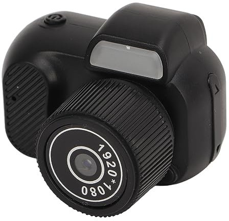 Fotocamera Digitale per Bambini, Schermo da 0,96 Pollici Videocamera HD 1080P Sensore COMS Fotocamera Portatile per Regali di Viaggio, Registrazione in Loop, Supporto Scheda di