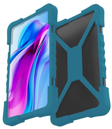 Turnaroundtech Custodia tablet 10 pollici universale valido per tutti i Tablet PC sul mercato da 8 a 11 cover tablet 10 pollici universale custodia per tablet (Ciano scuro)