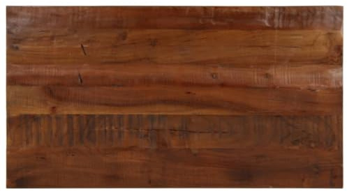 vidaXL Tischplatte 100x70x2,5 cm Rechteckig Altholz Massiv