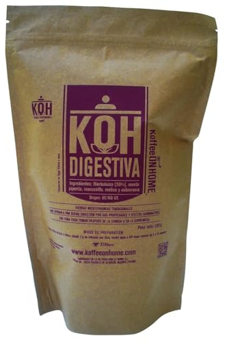 KoffeeONHOME Infusión Natural Digestiva - Granel 200g