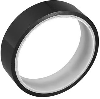 Hihaha Width 25mm Length 10m Tubeless Rim Tape Bike Rim Strip Tape Black Durable Material