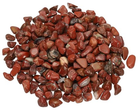 PATIKIL Pietre burattate da 500 g, in fluorite burattata, pietre naturali di cristallo frantumate, pietre naturali sfuse, per la creazione di gioielli, artigianato, riempitivi per vasi, decorazioni