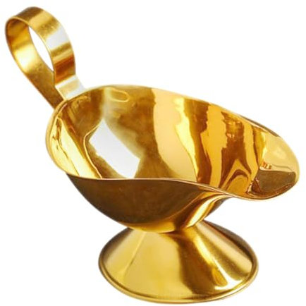 OKUMEYR Jarra De Salsa De Acero Inoxidable Para Salsera Recipiente Para Condimentos Servidor De Salsa Multifuncional Soporte Para Taza De Condimentos De Acero Inoxidable