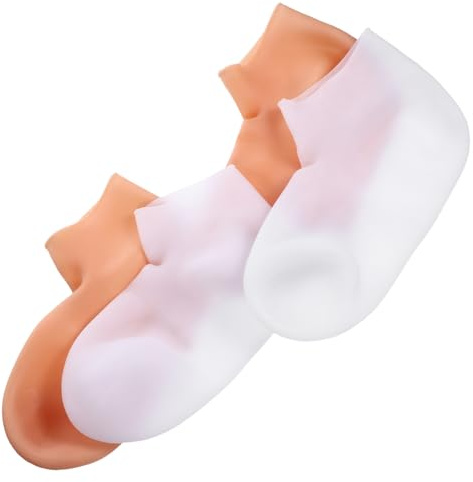 Gogogmee 2 Par Exfolierande Strumpor Hälsockor För Sprickor I Hälen Krämstrumpor Fotåterfuktande Strumpor Fotkrämsstrumpor Återfuktande Strumpor Över Natten