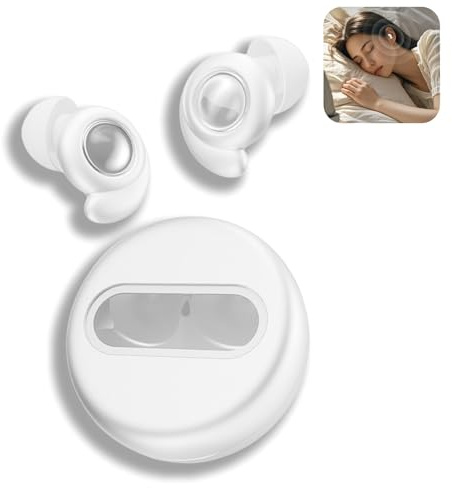 Sleep Earphones,Noise Cancelling Ear Plugs for Sleeping & Snoring Block,Ear Plugs for Sleep,Noise Cancelling E/ar Plu/gs,35db Reduction Soft Comfortable Earplugs for Side Sleepers,Travel,Work,Concerts