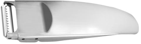 DIYEAH Pelador Manual Doble de Acero Inoxidable Ergonómico y Desmontable para como Zanahoria y Manzana Herramienta de Cocina Multifunción Fácil de Usar para Diestros y Zurdos