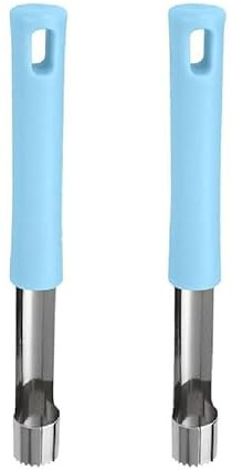 Vmoomax Vide-pomme, 2 Outil de dénoyautage de fruits en acier inoxydable multifonctionnel énoyauteur de pépins, poignée ergonomique antidérapante facile à utiliser pour une variété la maison et la