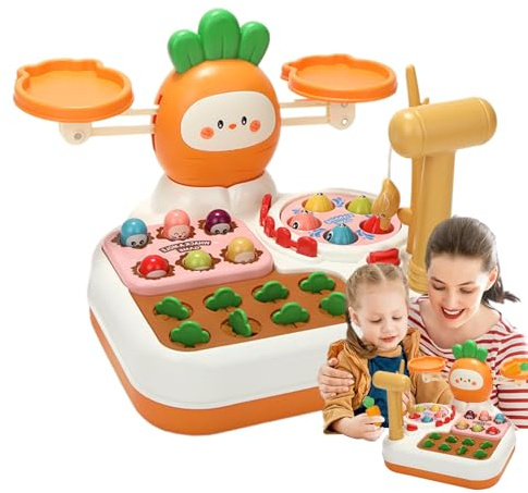 Juego De Cosecha De Zanahoria,Actividad Sensorial - Juguete Educativo en la Cosecha de Zanahorias | para, Niños, Niñas, Familias, Profesores, Casa, Escuela y Jardín de Niños